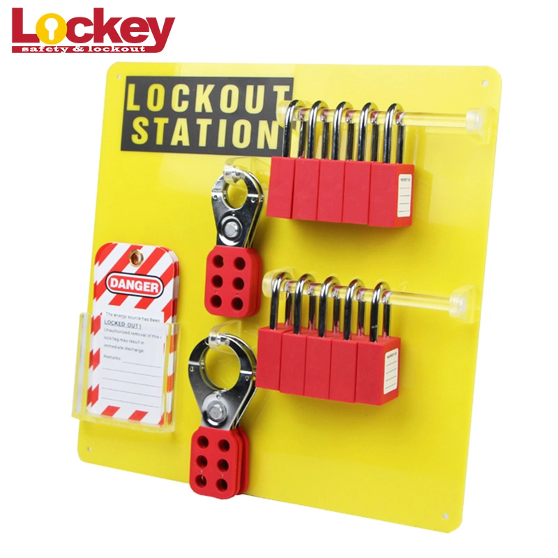 Electrical Industrial Lockout Station for 10 Locks (LK12)