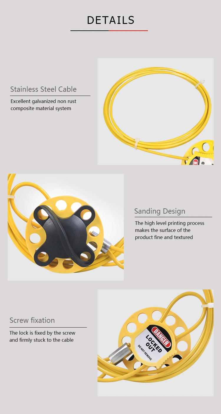 Wheel Type Cable Lockout with Appearance Function Patent