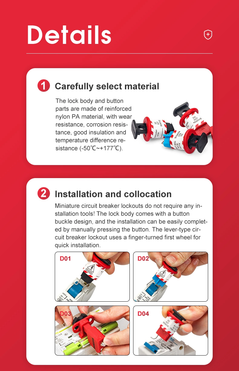 Bozzys Miniature Safety Circuit Breaker Safety Lockouts