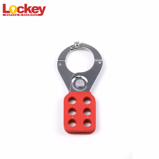 Зажим Lockey Loto, размер 1 и 1,5 дюйма, безопасная сталь, 6 отверстий, запирающая защелка с крючком
